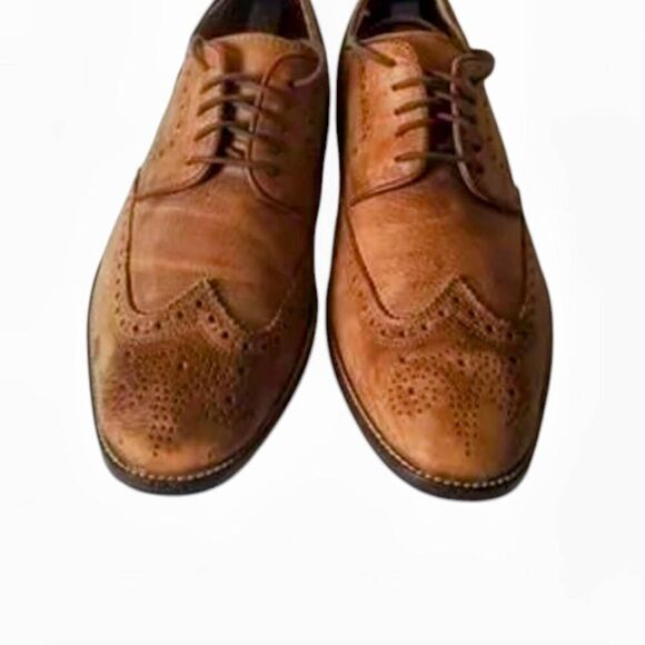 COLE HAAN Lenox Hill Wingtip Oxford Size 9.5M - Picture 4 of 9